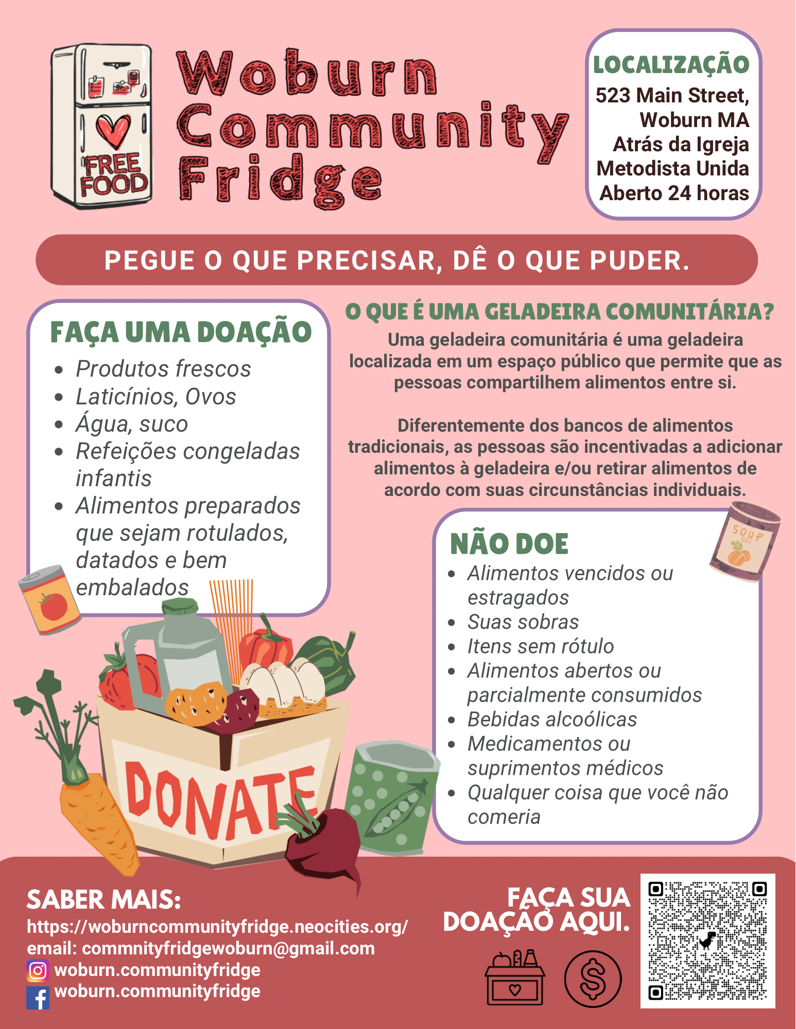 Woburn Fridge General Flyer - Portuguese